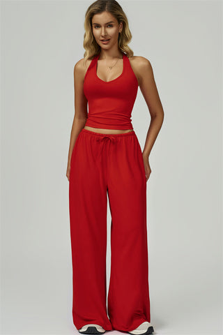 The Sprint Halter Tank Top