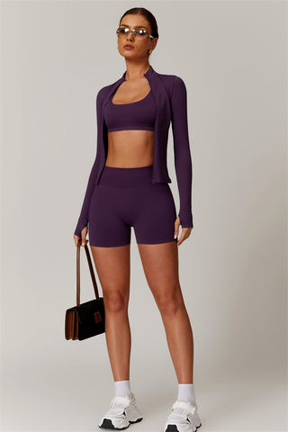 The Blossom Jacket Shorts 2-Piece Set