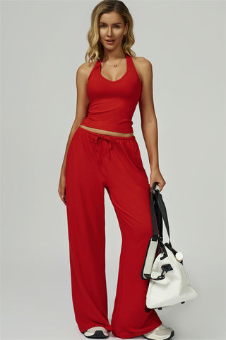 The Sprint Halter Tank Top