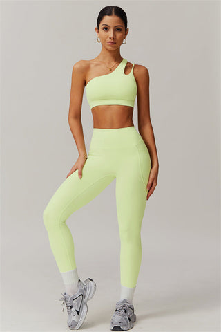 The Blissful Rose Sports Bra Leggings 2-Piece Set