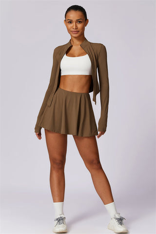 Flex Push Tennis Skirt