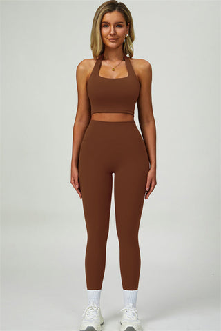 The Seraphine Halter Crop Top