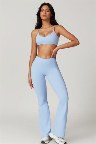 The Sophia Sports Bra Flares 2-Piece Set
