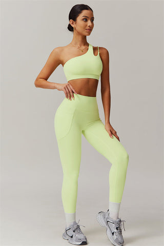 The Blissful Rose Sports Bra Leggings 2-Piece Set