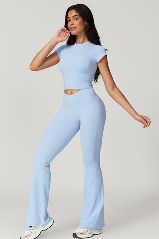 The Sophia T-shirt Flares 2-Piece Set