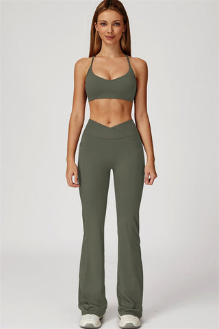 The Flourish Flared Leggings