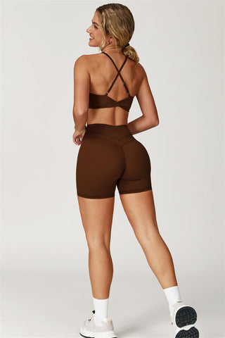 The Enigma Sports Bra Shorts 2-Piece Set