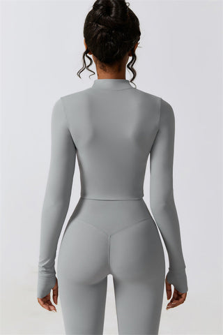 Juno Star Jacket Sports Bra Leggings 3-Piece Set