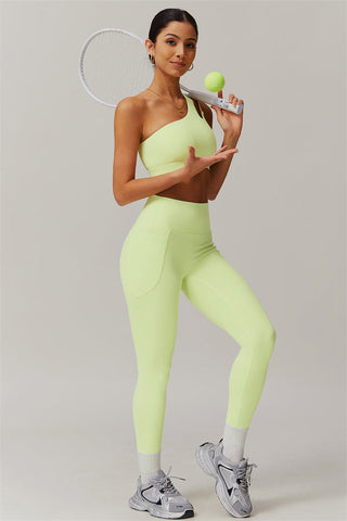 The Blissful Rose Sports Bra Leggings 2-Piece Set