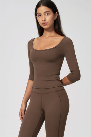 The RiseFit Half-Sleeve T-Shirt Leggings 2-Piece Set