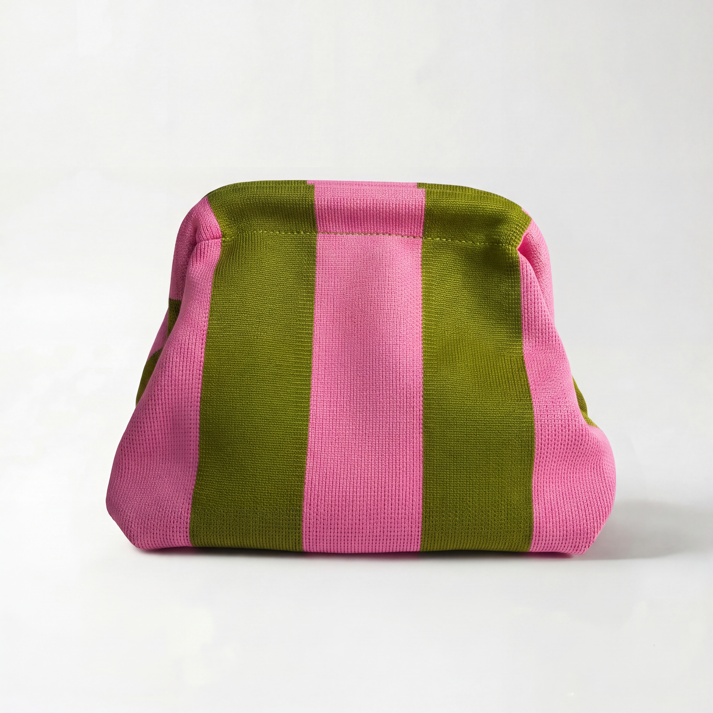 The Green & Pink Everywhere Clutch - Glamourous Grace