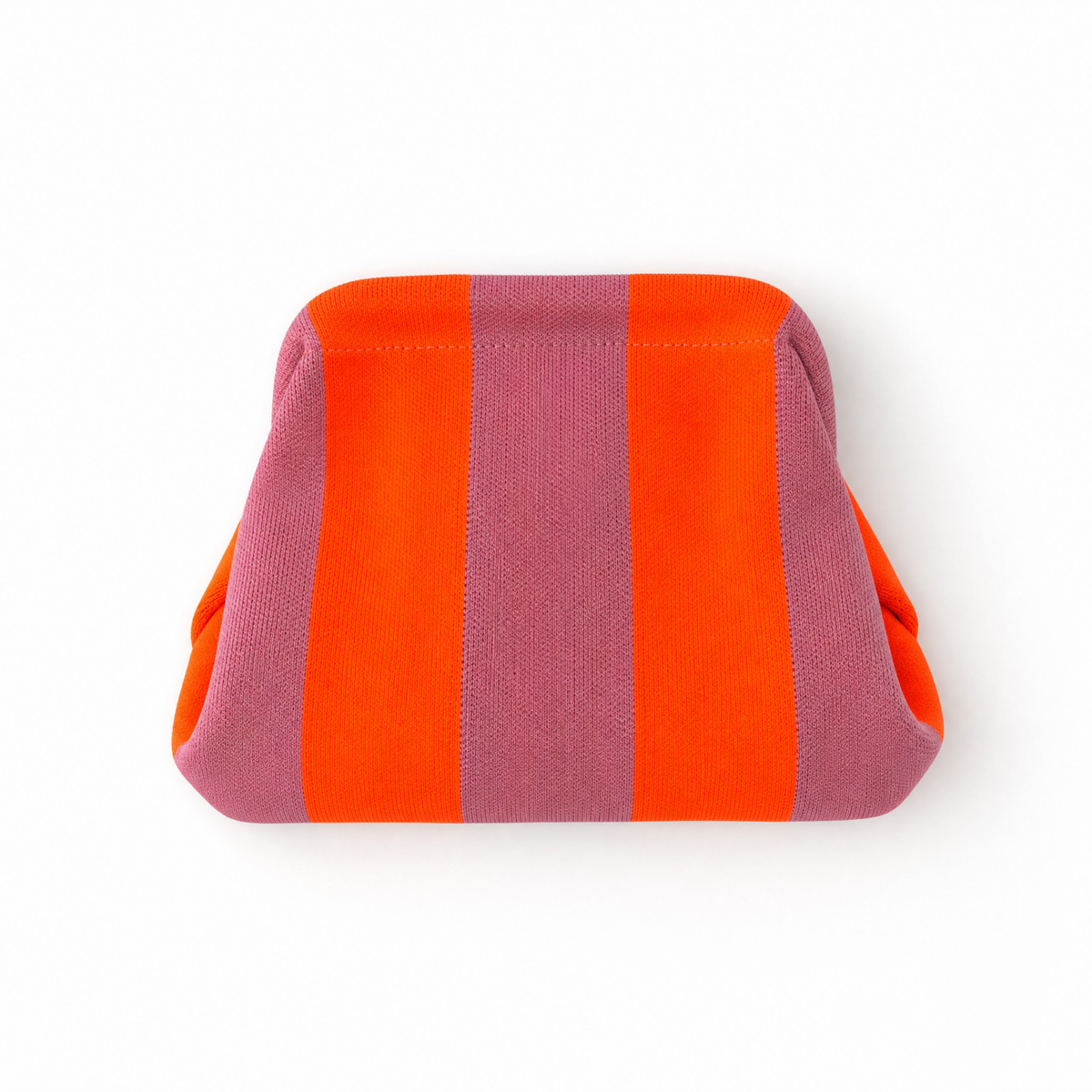 The Orange & Pink Everywhere Clutch - Glamourous Grace
