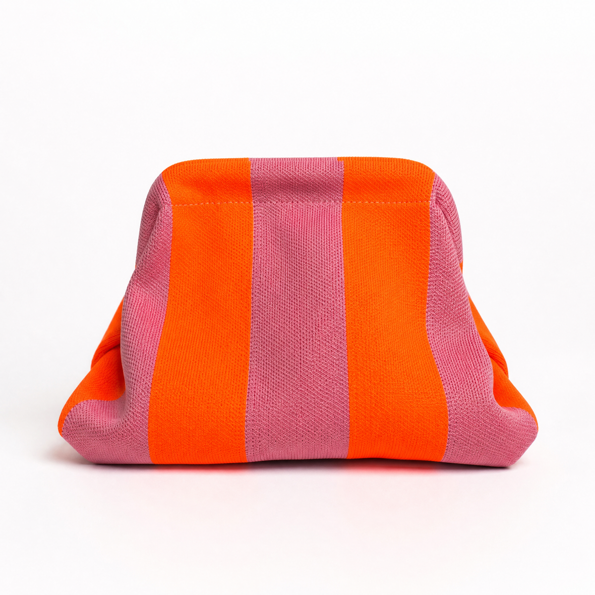 The Orange & Pink Everywhere Clutch - Glamourous Grace