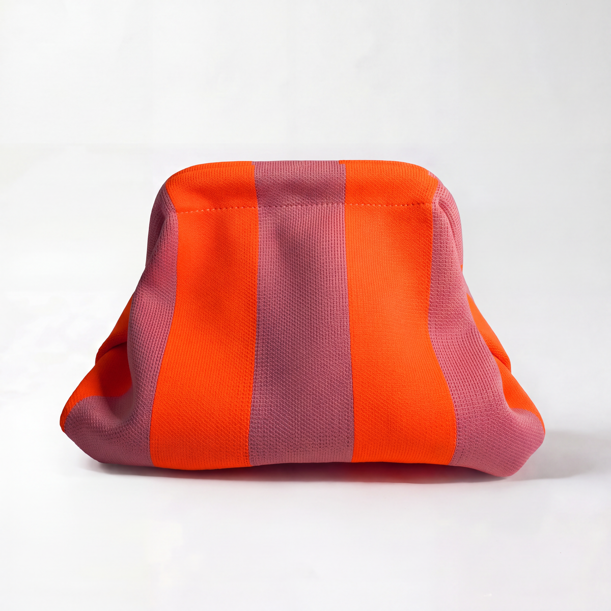The Orange & Pink Everywhere Clutch - Glamourous Grace