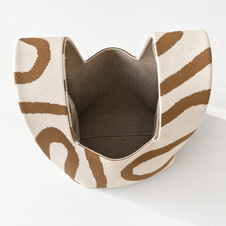The Meander Beige Handbag - Glamourous Grace