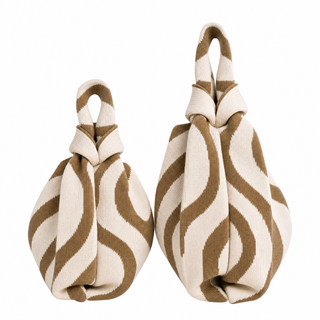 The Meander Beige Handbag - Glamourous Grace