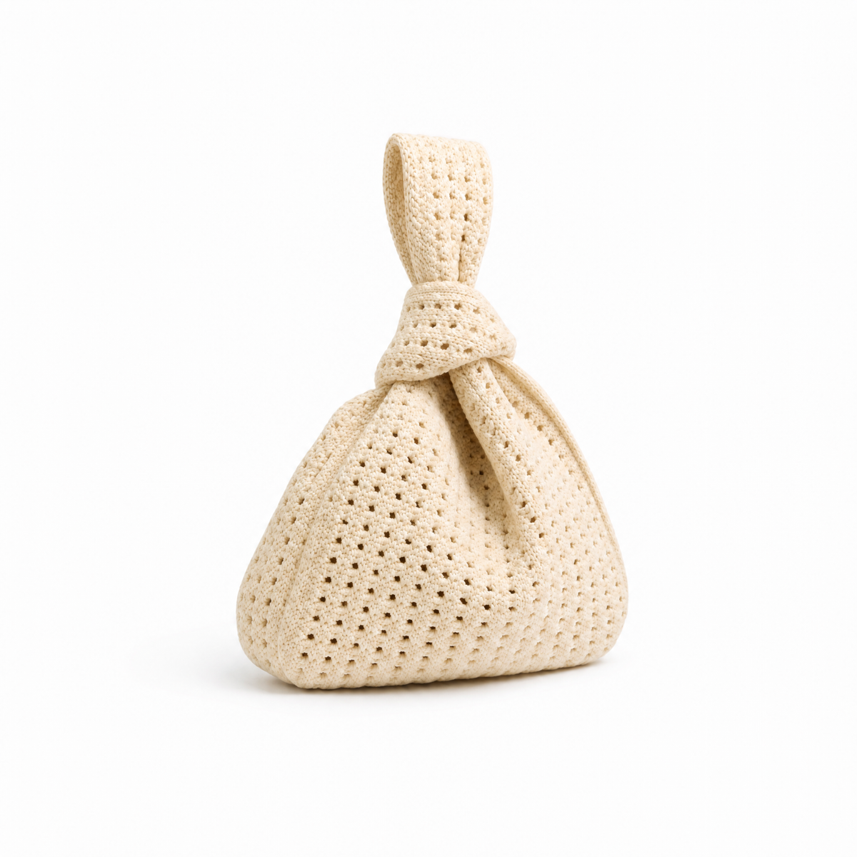 Oat Crochet Handbag - Glamourous Grace