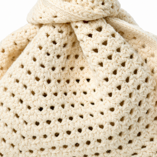 Oat Crochet Handbag - Glamourous Grace