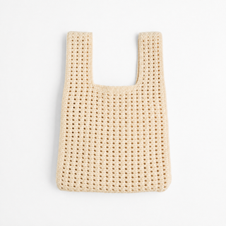 Oat Crochet Handbag - Glamourous Grace
