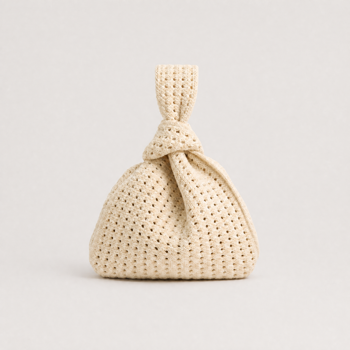 Oat Crochet Handbag - Glamourous Grace