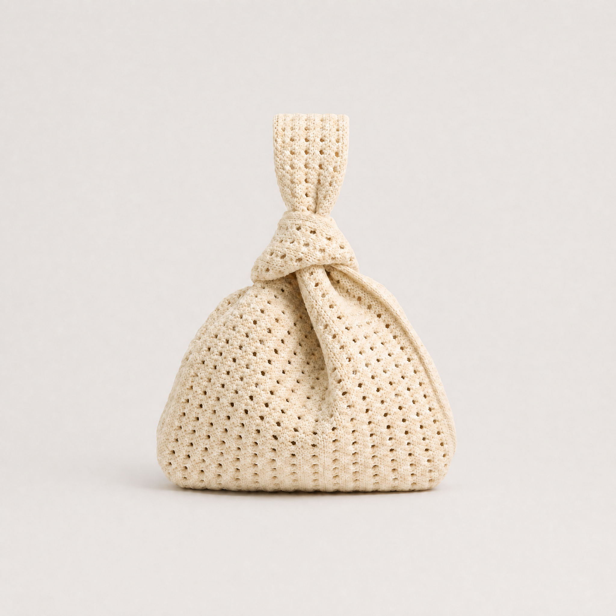 Oat Crochet Handbag - Glamourous Grace