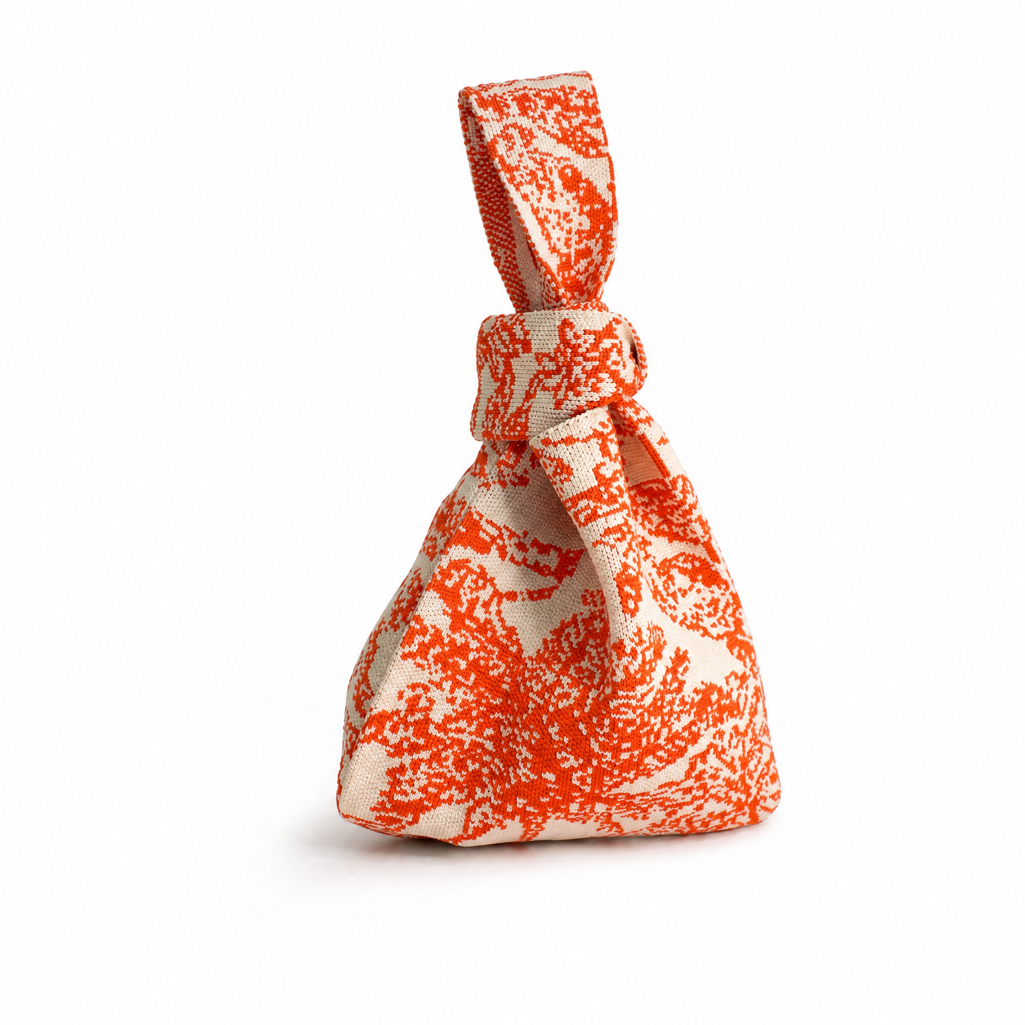 The Palm Beach Orange Handbag - Glamourous Grace