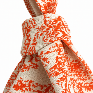 The Palm Beach Orange Handbag - Glamourous Grace