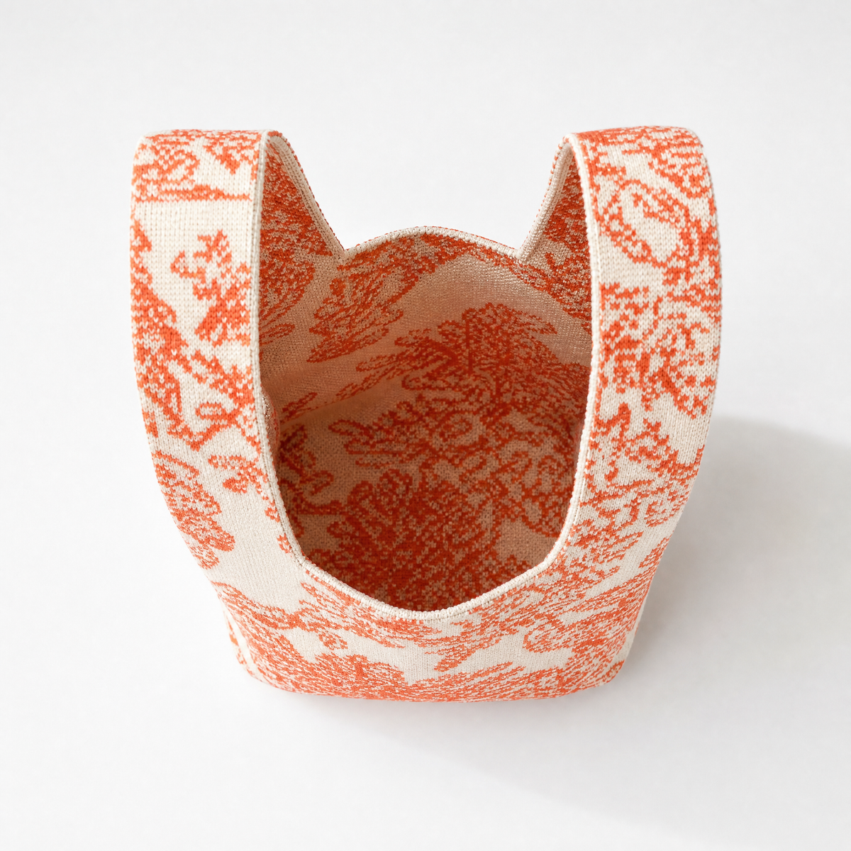 The Palm Beach Orange Handbag - Glamourous Grace