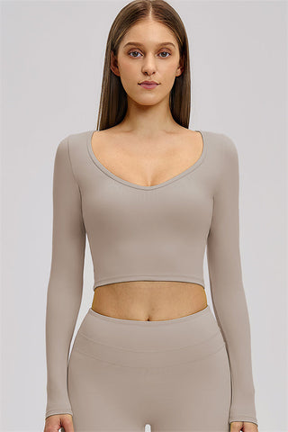 The Stride Long Sleeve T-shirt Flared Leggings 2-Piece Set