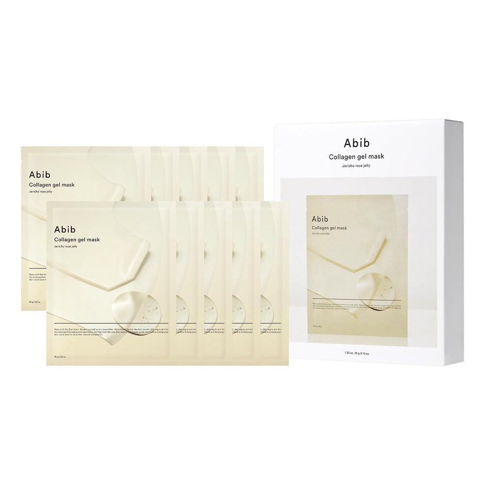 Abib Collagen Gel Mask 35ml X 10ea #Jericho Rose Jelly - Glamourous Grace
