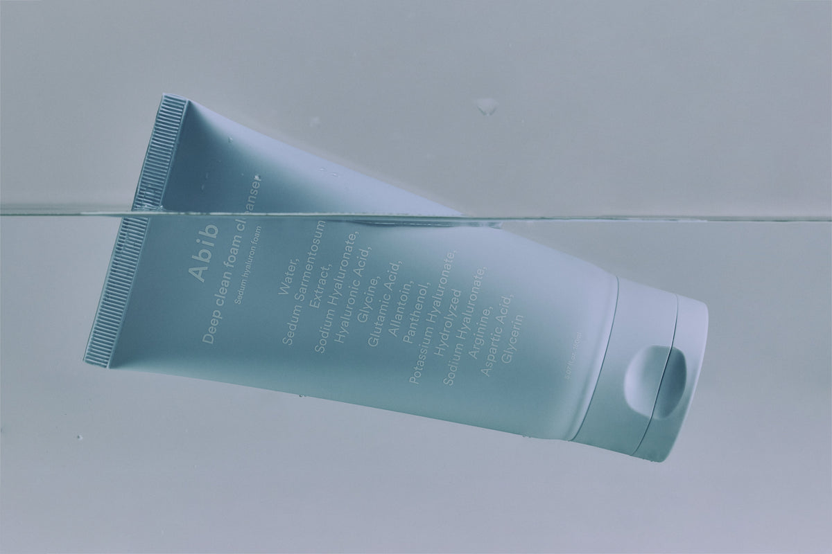 Abib Deep clean foam cleanser Sedum Hyaluron foam 150ml - Glamourous Grace