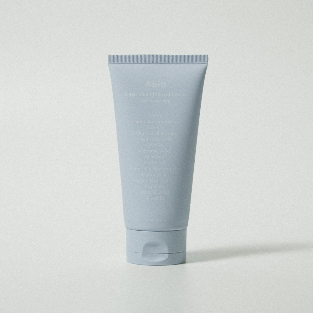 Abib Deep clean foam cleanser Sedum Hyaluron foam 150ml - Glamourous Grace