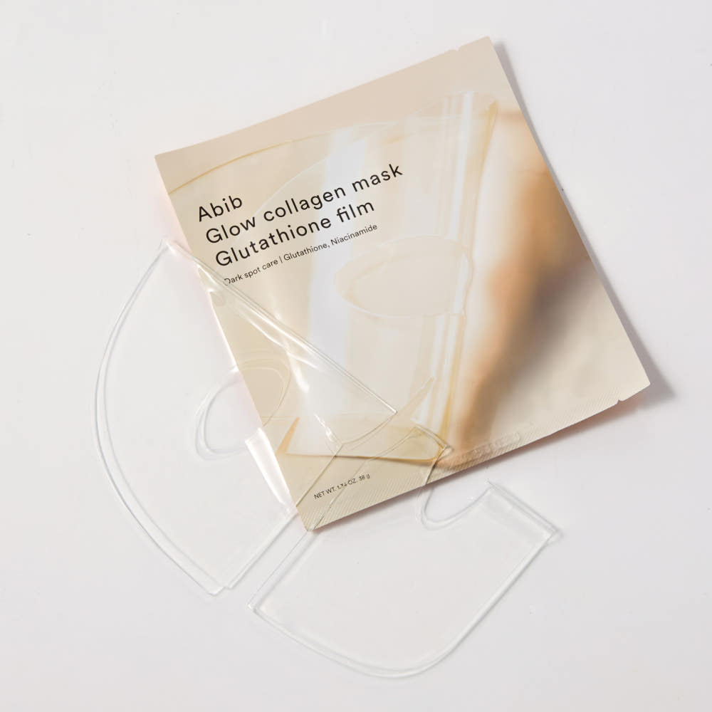 Abib Glow Collagen Mask Glutathione Film 38g X 4ea - Glamourous Grace