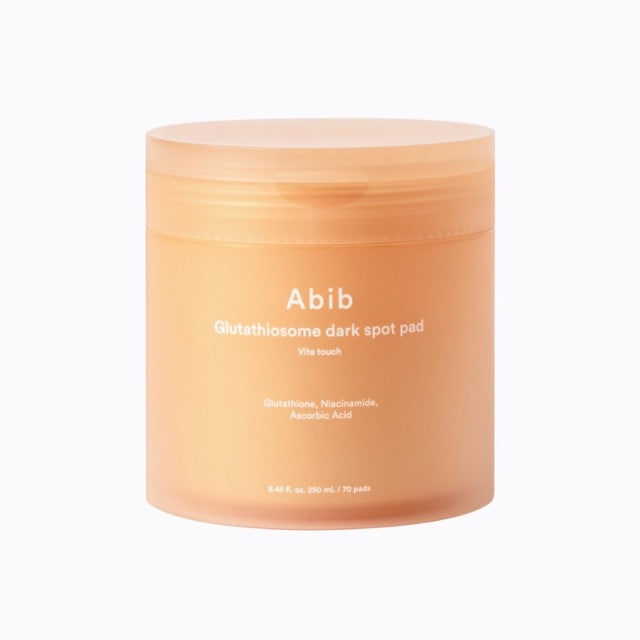 Abib Glutathiosome Dark Spot Pad Vita Touch 250ml/70ea - Glamourous Grace
