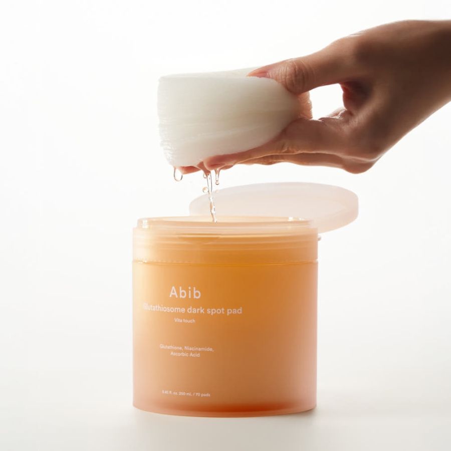 Abib Glutathiosome Dark Spot Pad Vita Touch 250ml/70ea - Glamourous Grace
