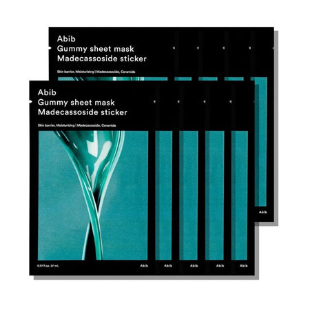 Abib Gummy Sheet Mask Madecassoside Sticker 27ml X 10ea - Glamourous Grace