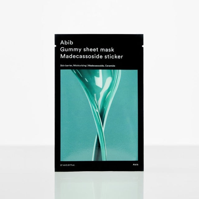 Abib Gummy Sheet Mask Madecassoside Sticker 27ml X 10ea - Glamourous Grace