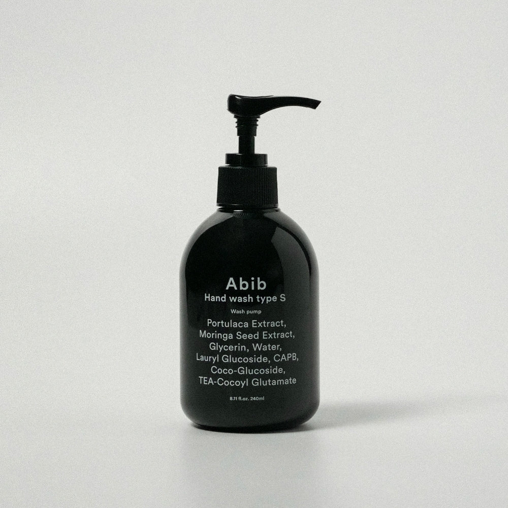 Abib Hand wash type S Wash pump 240ml - Glamourous Grace
