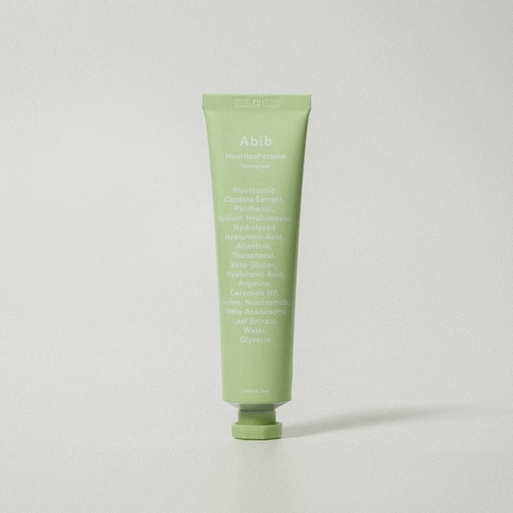 Abib Heartleaf crème Calming tube 75ml - Glamourous Grace