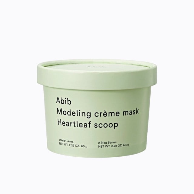 Abib Modeling Creme Mask Heartleaf Scoop 71g - Glamourous Grace