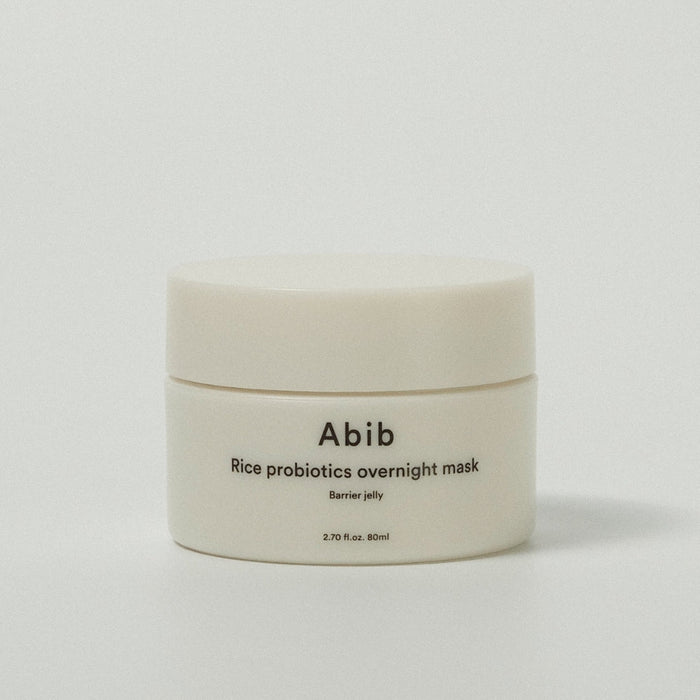 Abib Rice probiotics overnight mask Barrier jelly 80ml - Glamourous Grace