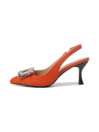 Abigail | Red Suede - Glamourous Grace