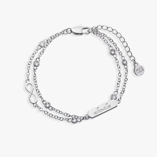 Abuela Infinity Chain Double Strand Bracelet