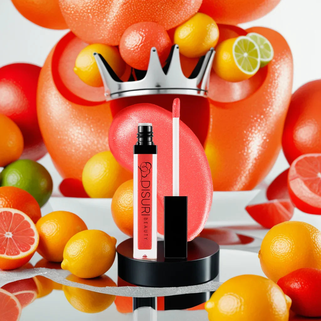 DISURI Beauty Shimmer Blast Lip Gloss - Citrus Queen (S3)