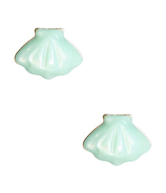 Acrylic Shell Stud Earring