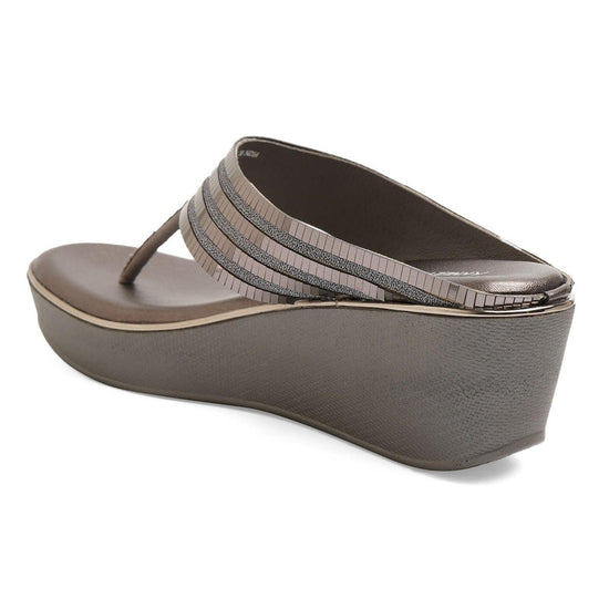 Shynara - Grey Thong Wedges