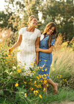 Ada Denim Midi Dress - By Baano