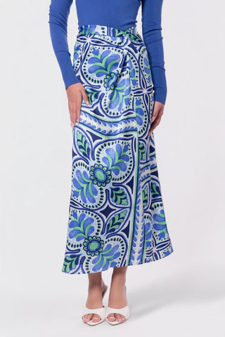 Adalyn Skirt (Blue Green)