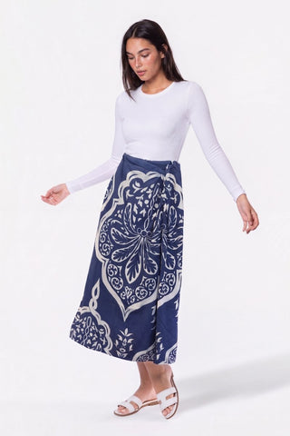 Adalyn Skirt (Navy Pattern)