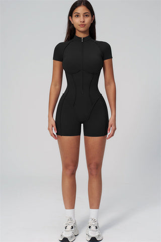The Anew Zipper Romper